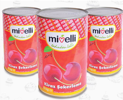 Mivelli Kiraz Şekerleme 5 kg X 1 Adet