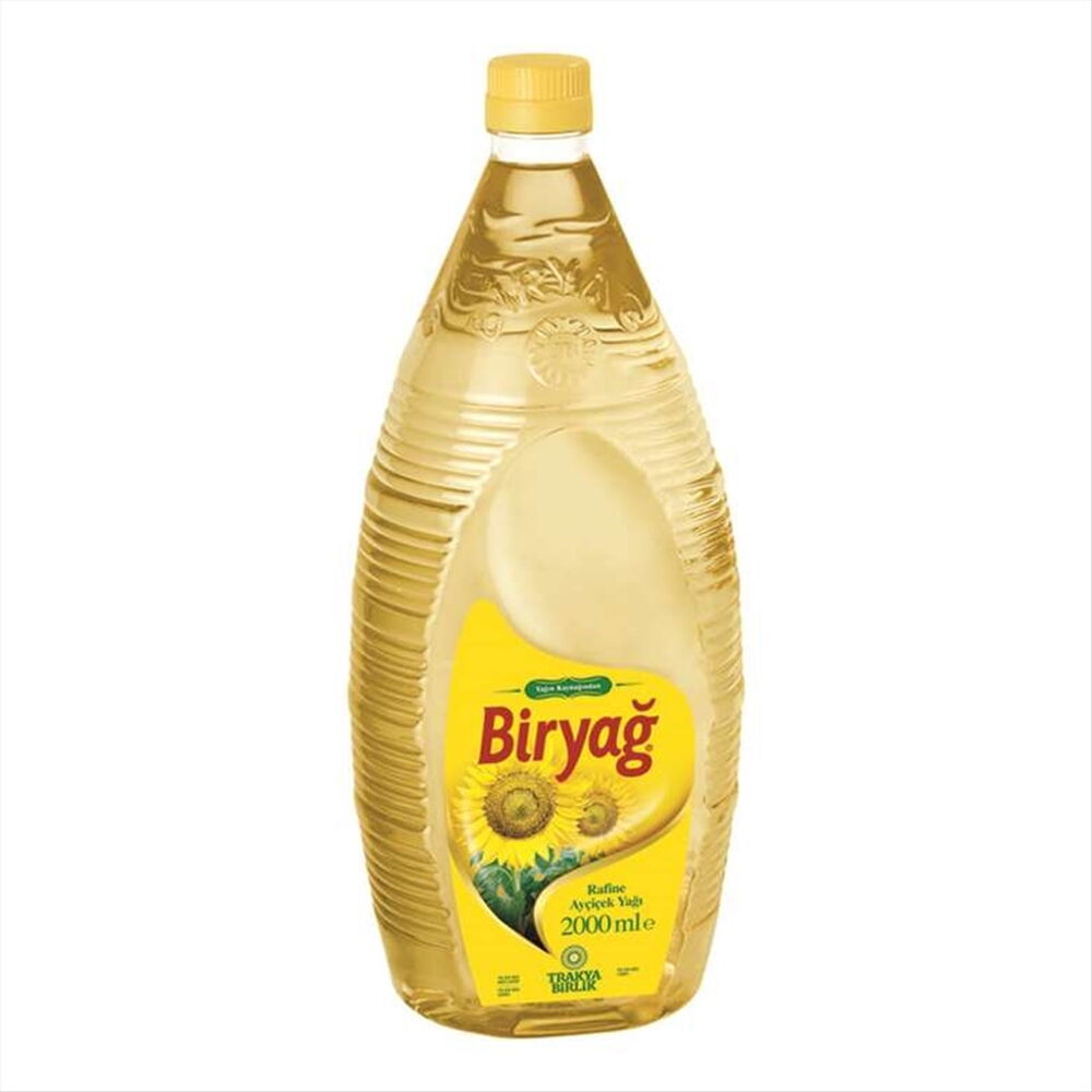 Biryağ Ayçiçek Yağı 2 lt X 12 Adet