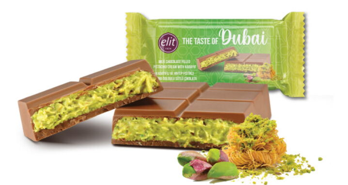 Elit Dubai Çikolatası 90 gr X 12 Adet