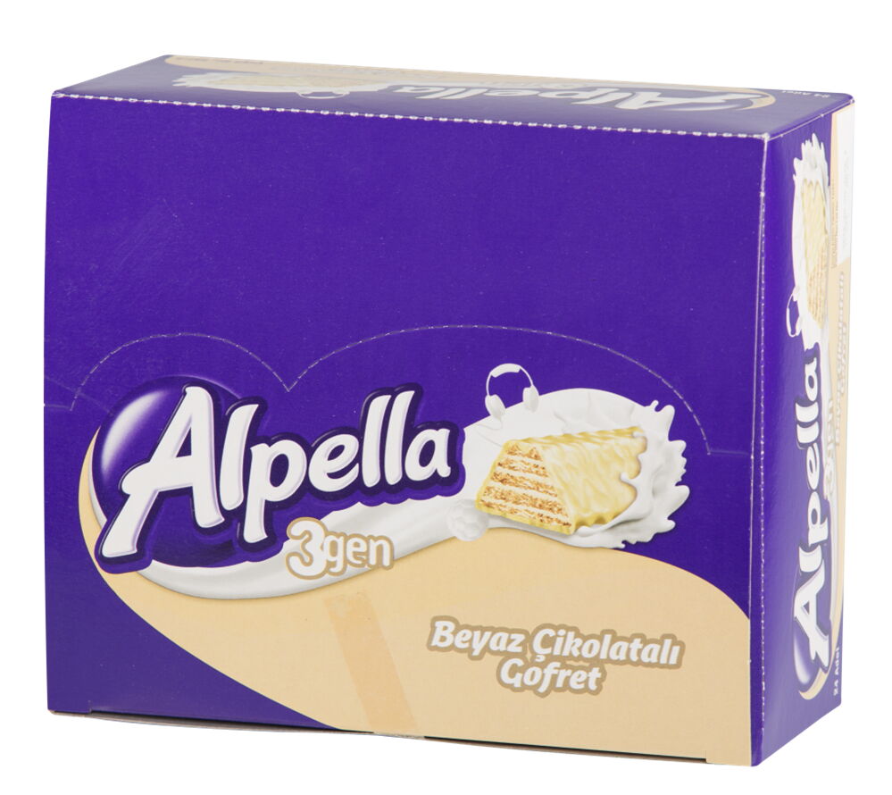 Ülker Alpella Üçgen Gofret 28 gr X 24 Adet