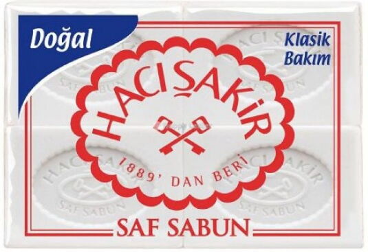 Hacı Şakir Banyo Sabunu Doğal 600 gr X 1 Adet