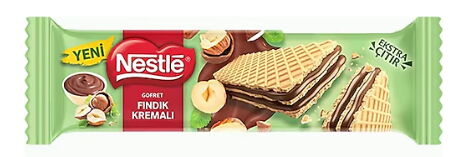 Nestle Kaplamasız Fındık Kremali Gofret 21 gr X 24 Adet