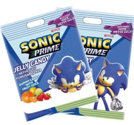 Sonic Meyve Sulu Yumuşak Şeker 80 gr X 24 Adet