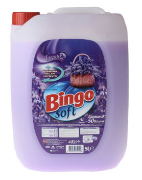 Bingo Yumuşatıcı Lavanta Rüzgarı 5 lt X 4 Adet