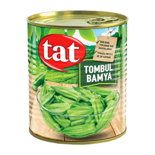 Tat Bamya Tombul 800 gr  X 12 Adet