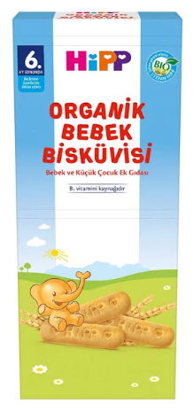 Hipp Organik Bebek Bisküvisi 180 gr X 9 Adet