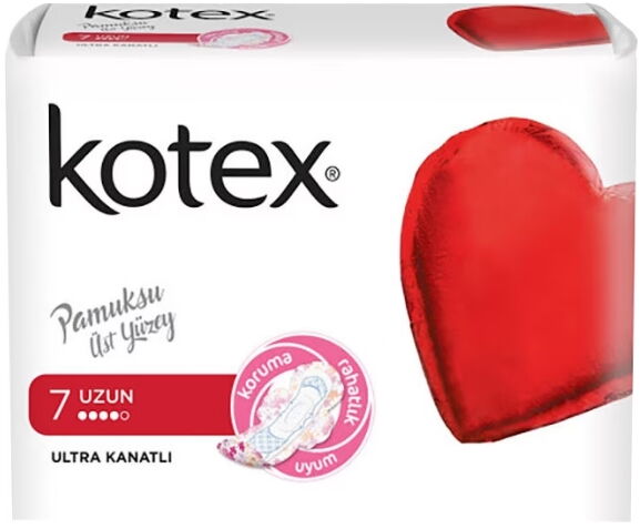 Kotex Tekli Ultra Uzun 7'li X 24 Adet