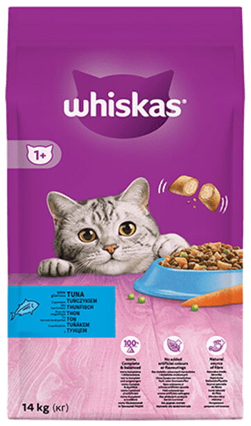 Whiskas Kuru Mama Ton Sebze 14 kg X 1 Adet