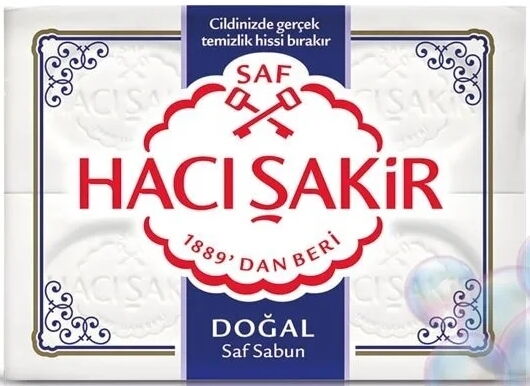 Hacı Şakir Banyo Sabunu 600 gr X 15 Adet