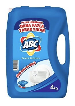 Abc Bulaşık Deterjanı Power 4000 ml X 4 Adet