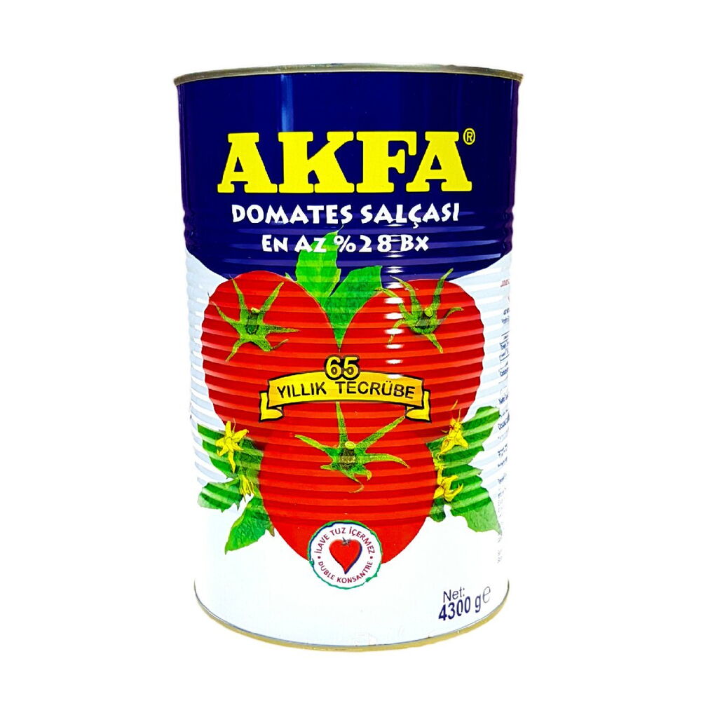 Akfa Domates Salçası 4300 gr X 1 Adet