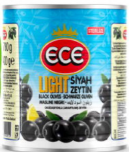 Ece Siyah Zeytin Light 750 gr X 12 Adet