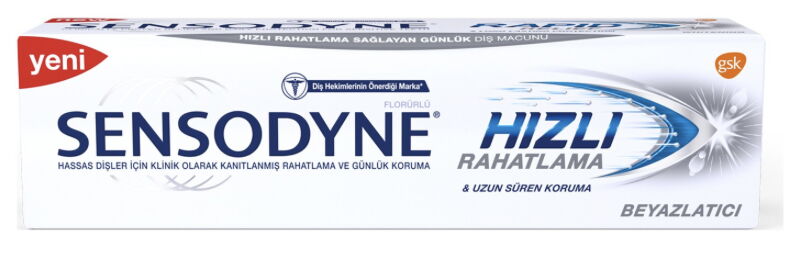 Sensodyne Hızlı Rahatlama Beyazlatıcı 75 ml X 12 Adet