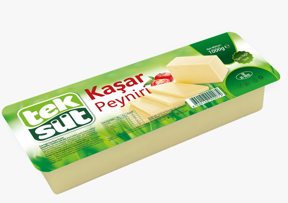 Teksüt Kaşar Peynir 1 kg X 1 Adet