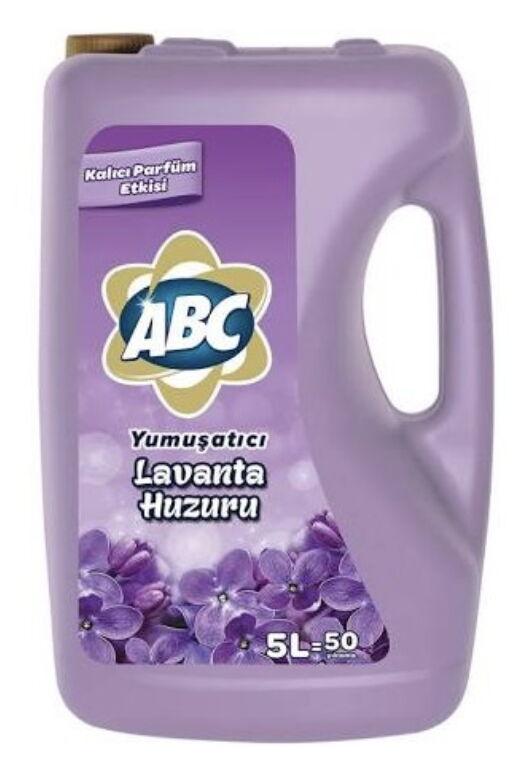 Abc Soft Huzur (Mor) 5000 ml X 4 Adet