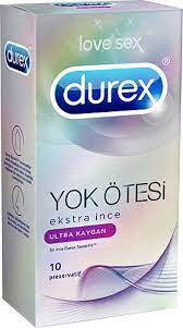 Durex Yok Ötesi Ultra Kaygan 10'lu X 1 Adet