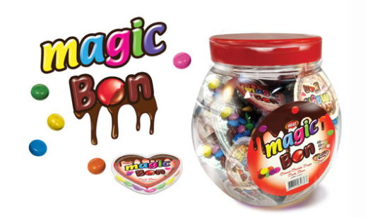 Aras Magicbon Şeker Kaplamalı Kokolin Draje Fişek 10 gr X 24 Adet