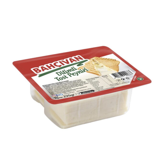 Bahçıvan Tost Peyniri Dilimli 225 Gr X 8 Adet