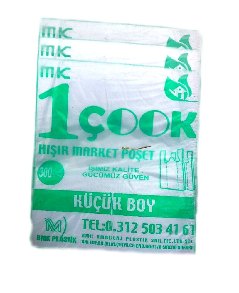 Birçook Hışır Şeffaf Market Poşeti Küçük Boy 1 kg X 1 Adet