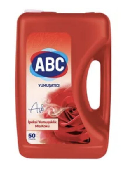 Abc Soft Aşk(Kırmızı) 5000 ml X 4 Adet