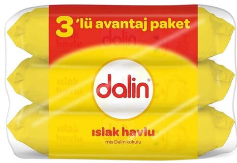 Dalin Islak Havlu 3x56'lı X 8 Adet 