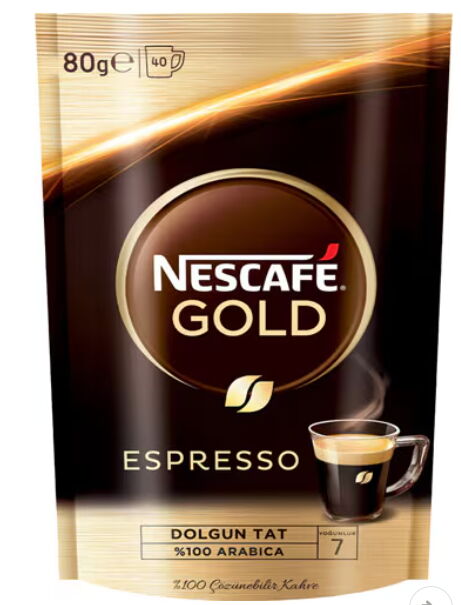 Nescafe Gold Espresso 80 gr X 1 Adet