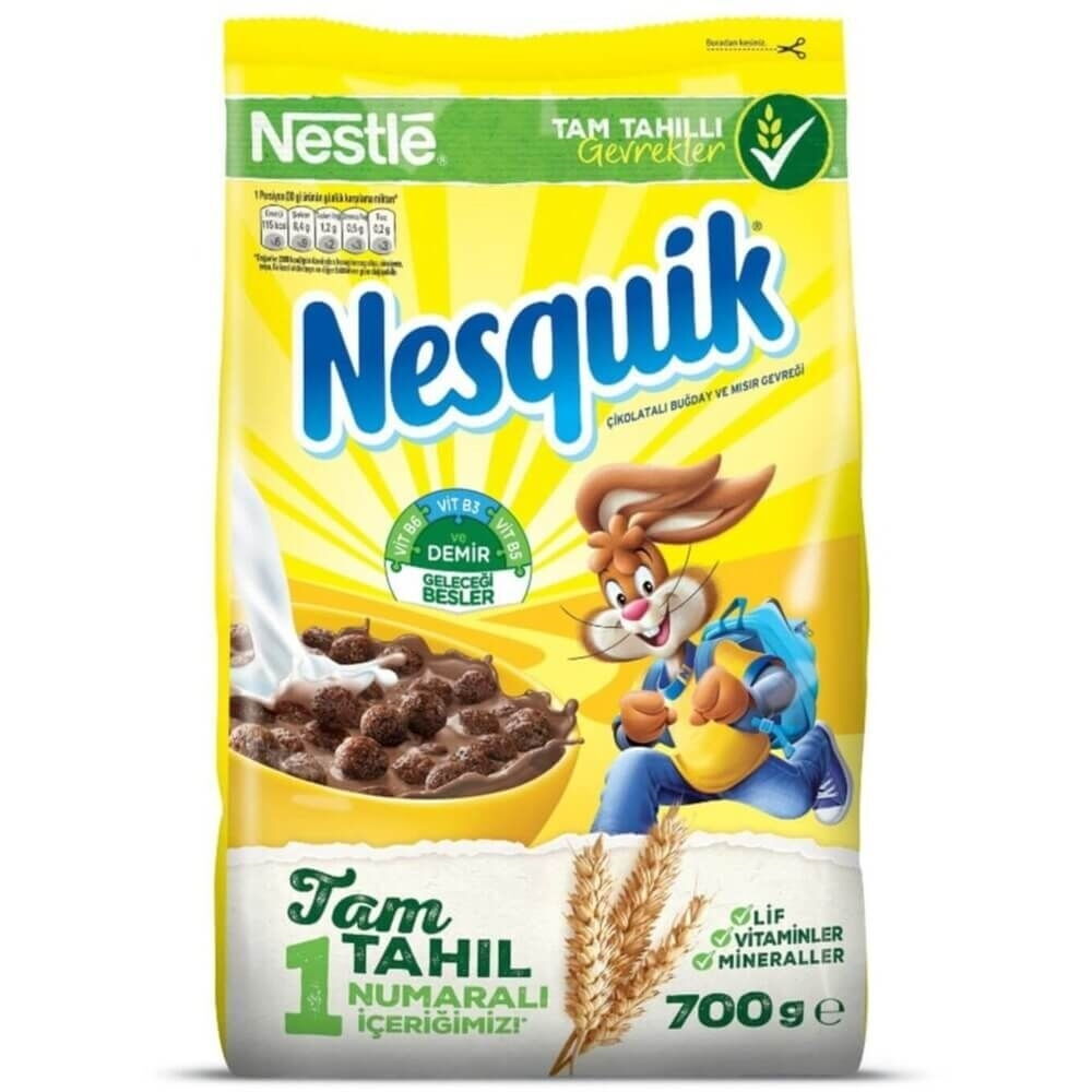 Nestle Nesquik Mısır Gevreği 700 gr X 1 Adet