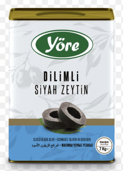 Yöre Dilimli Siyah Zeytin Tnk 7 kg X 1 Adet