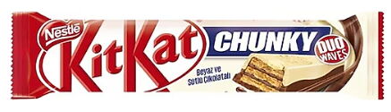 Nestle Kitkat Chunky Duo Gofret 38 gr X 12 Adet