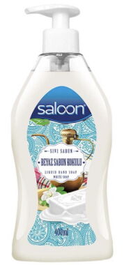 Saloon Sıvı Sabun Beyaz 400 ml X 12 Adet