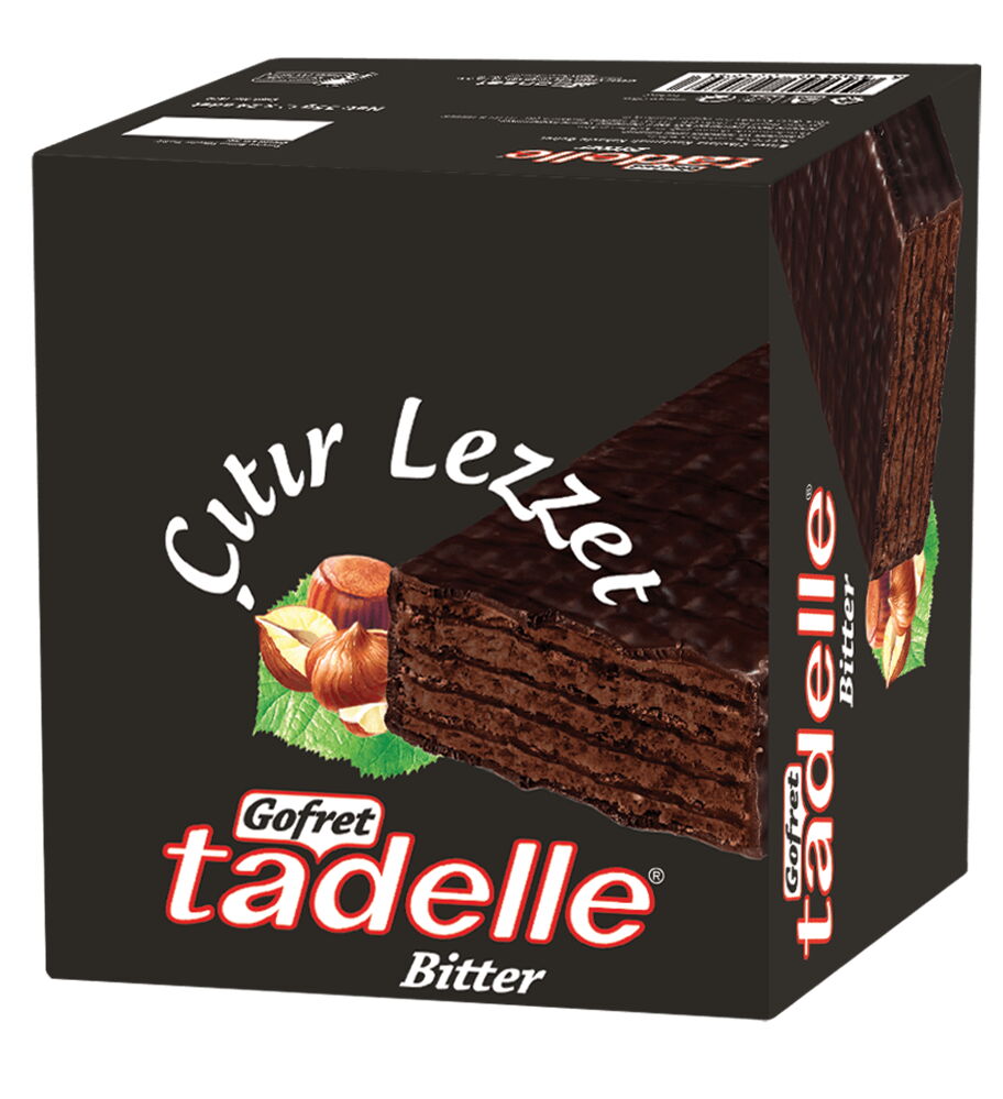 Tadelle Bitter Gofret 35 gr X 24 Adet