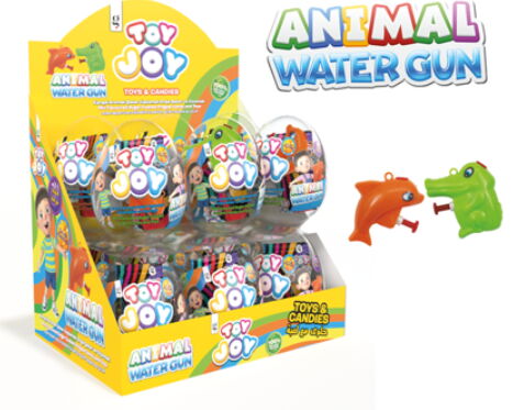 Toy Joy Animal Water Gun Şekerli Kristal Yumurta 10 gr X 12 Adet