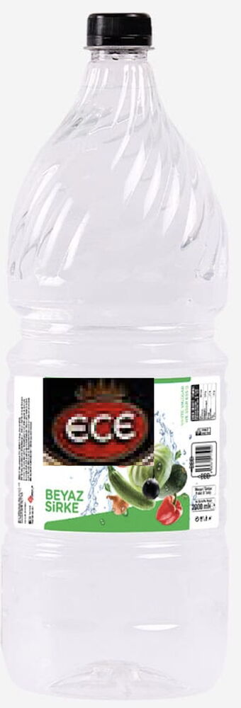 Ece Beyaz Sirke 2000 ml X 9 Adet