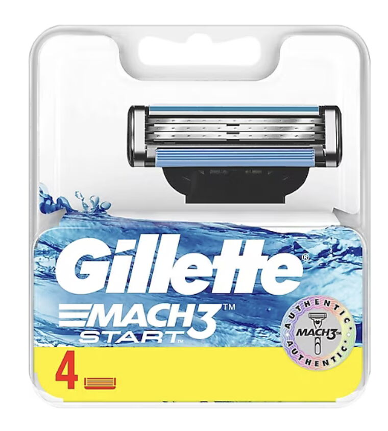 Gillette Mach 3 Start Yedek 4'lü X 4 Adet