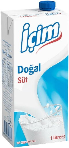 İçim Süt Yağlı 1 lt X 12 Adet