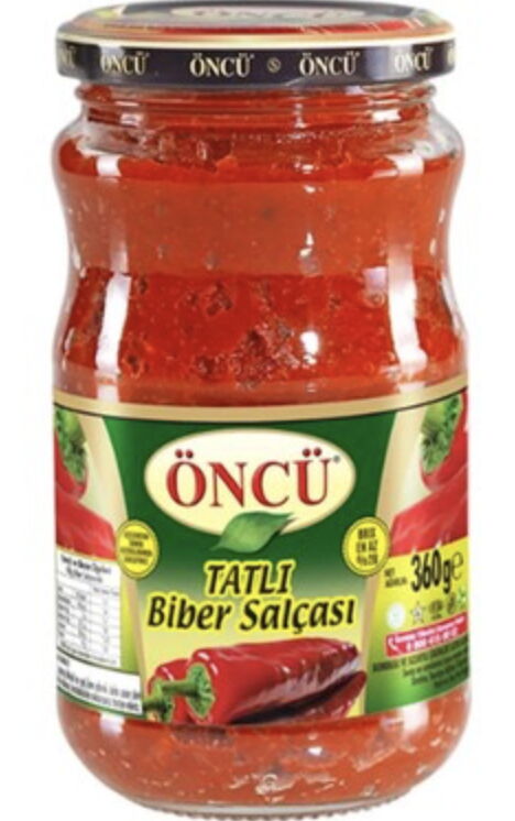 Öncü Biber Salçası Tatlı 360 gr X 12 Adet