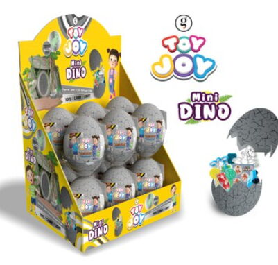 Toy Joy Mini Dino Çatlak Yumurta Gri 7 gr X 12 Adet