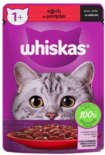 Whiskas Pouch Etli 85 gr X 28 Adet