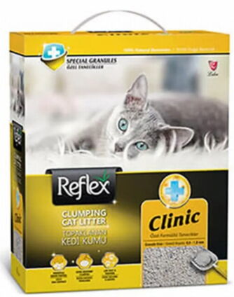 Reflex Sarı Kutu Kedi Kumu Klinik 10 lt X 1 Adet