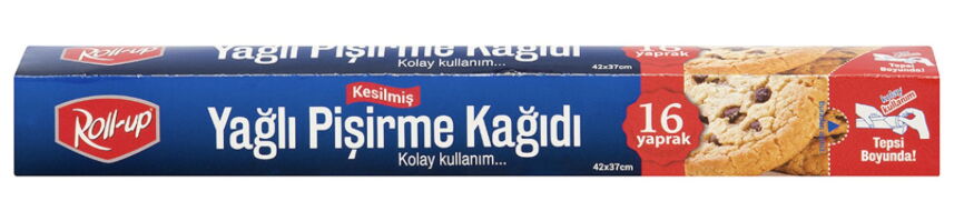 Roll-up Yağlı Kağıt Kesilmiş 16'lı X 24 Adet