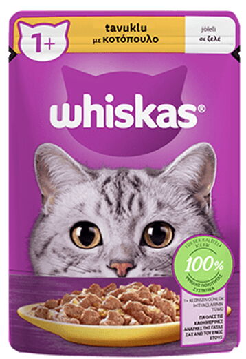 Whiskas Pouch Tavuklu 85 gr X 28 Adet