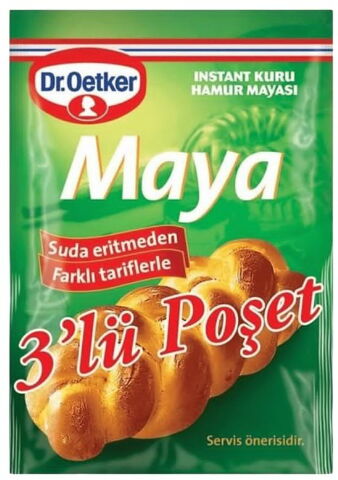 Dr Oetker Kuru Maya 3*10 gr X 30 Adet