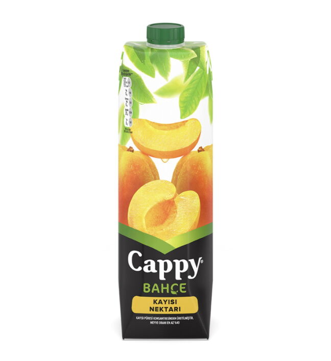 Cappy Meyve Suyu Kayısı 1 lt X 12 Adet