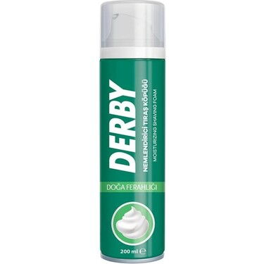 Derby Nemlendirici Traş Köpüğü Doğa Ferahlığı 200 ml X 12 Adet