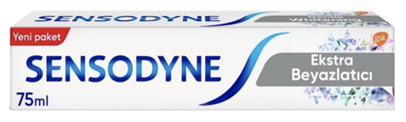 Sensodyne Beyazlatıcı Diş Macunu 75 ml X 12 Adet