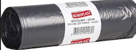 Koroplast Ekonomik Çöp Torbası 65x80 cm Büyük X 50 Adet