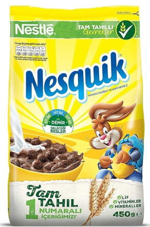 Nestle Nesquik Mısır Gevreği 450 gr X 10 Adet