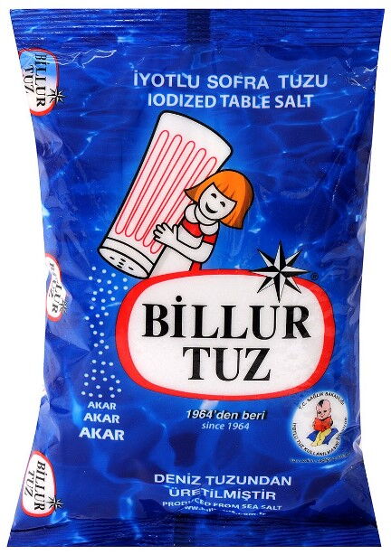 Billur Tuz 750 gr X 30 Adet