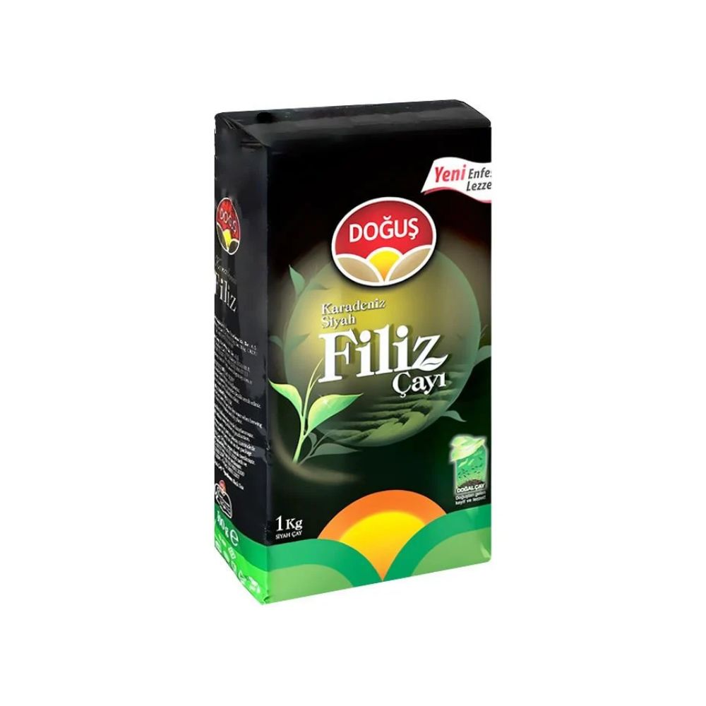 Doğuş Siyah Çay Filiz 1 kg X 12 Adet