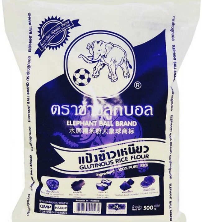 Elephant Ball Brand Yapışkan Pirinç Unu 500 gr X 1 ADet